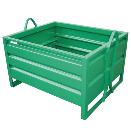 Sheet metal crate - MBA series - MANERGO - heavy haul / industrial / handling