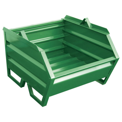 Sheet metal crate - VB series - MANERGO - storage / transport / industrial