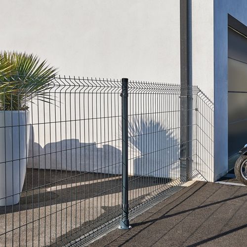 Steel wire mesh fence - ARISTA - DIRICKX