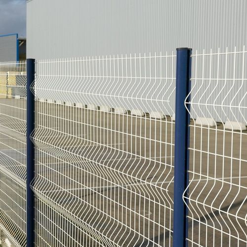 Steel wire mesh fence - AXIS - DIRICKX
