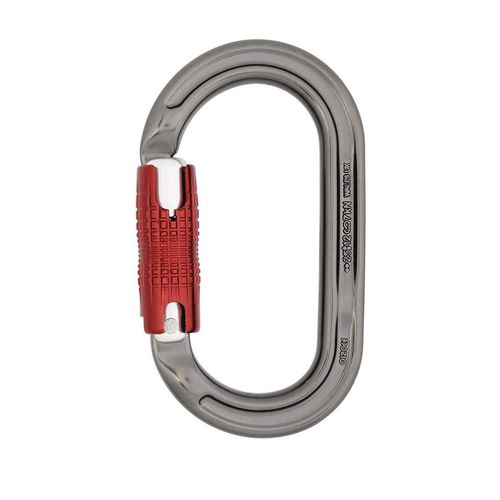 Locking carabiner - A32x series - DMM Professional - aluminum / symmetrical / oval