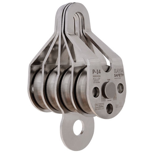 Plug lifting pulley - P-14 - KAYA YAPI IC MIMARLIK A.S. - rotating / for cables / stainless steel