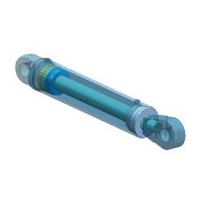 Hydraulic cylinder - DE 250 DH series - DOUCE HYDRO - double-acting / robust / welded