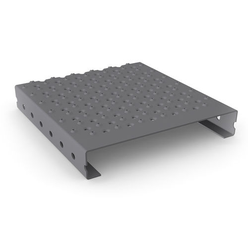 Aluminum grating - Stephuit N - Meiser - galvanised steel / stainless steel / sheet metal