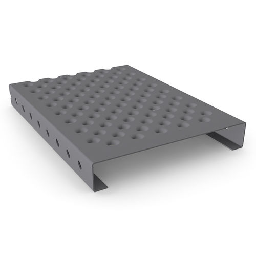 Perforated sheet metal grating Tolplan N Meiser galvanised steel