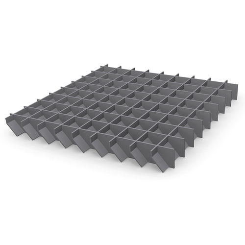 Aluminum grating - Meiser - steel / stainless steel / pressed