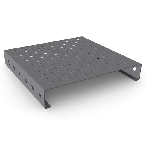 Galvanised steel grating - Toldeco 10 - Meiser - sheet metal / aluminum / stainless steel