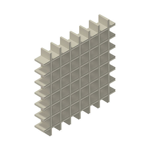 GRP grating Meiser square mesh / floor