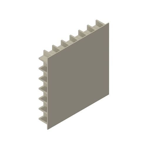 GRP grating - Meiser - finned / floor / panel