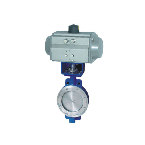 Butterfly valve - D671H-16P/R, DNV, CE - Zhejiang Kangsaite Valve Co., Ltd. - pneumatically-operated