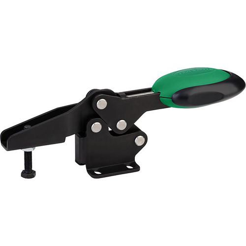Horizontal toggle clamp - 05900 - norelem - Éléments standard mécaniques - steel / with safety interlock