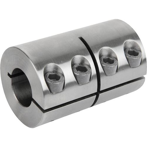 Rigid coupling - 23050 - norelem - Éléments standard mécaniques - zero-backlash / maintenance-free / misalignment correction