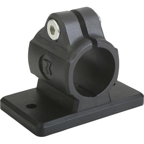 Round tube connector - 29014 - norelem - Éléments standard mécaniques - plastic / base piece / tube holder