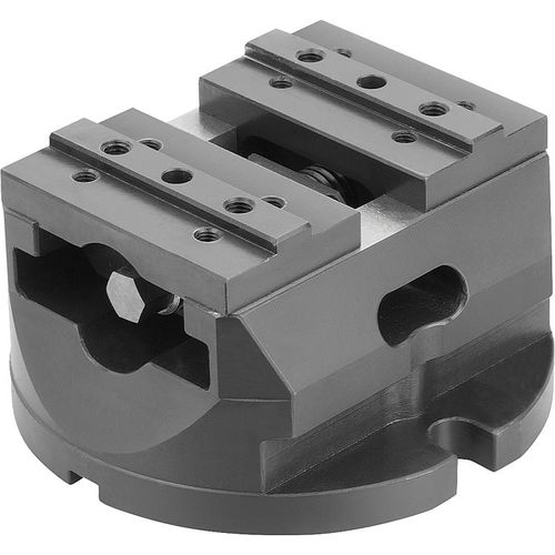 Self-centering vise - 41101 - norelem - Éléments standard mécaniques - machine / horizontal / precision