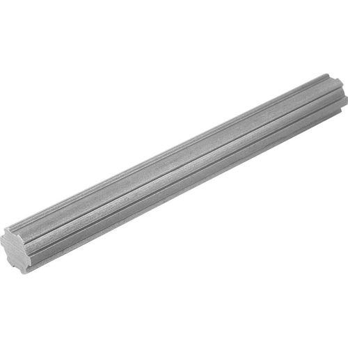 Steel shaft - 24010 - norelem - Éléments standard mécaniques - stainless steel / splined / transmission