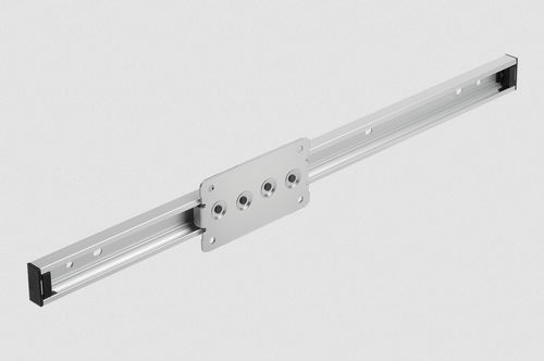 Roller linear guide unit - 21322-10 - norelem - Éléments standard mécaniques - 30 mm / 20 mm / compact