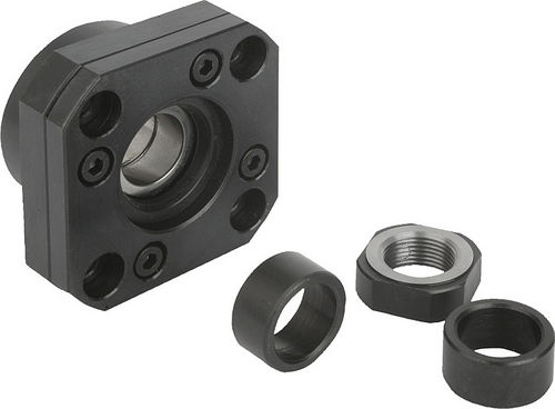 Flange bearing unit - 24080 - norelem - Éléments standard mécaniques - steel