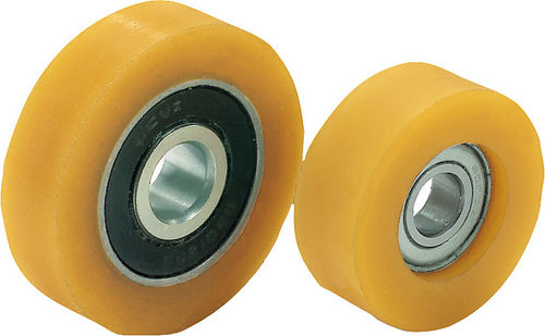 Wheel with solid tire - 95057 - norelem - Éléments standard mécaniques - polyamide / for conveyor / low-noise