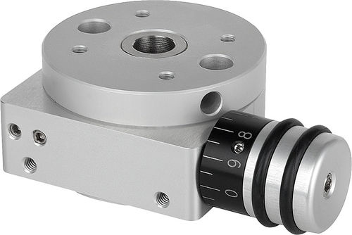 Motor-driven rotary table - 21160 - norelem - Éléments standard mécaniques - horizontal / small / automatic