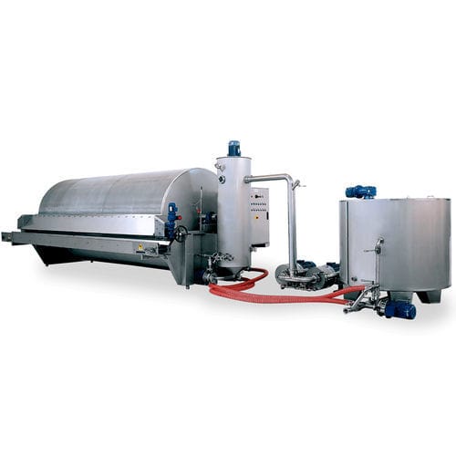 Liquid food products and beverage filter - FRS 15 - VLS Technologies - drum / vacuum / for the food industry