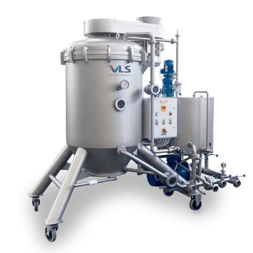 Pressure filter - FOC series - VLS Technologies - oil / for beer / for wine