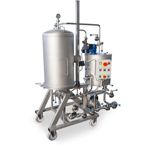 Pressure filter - FOB series  - VLS Technologies - oil / for wine / basket