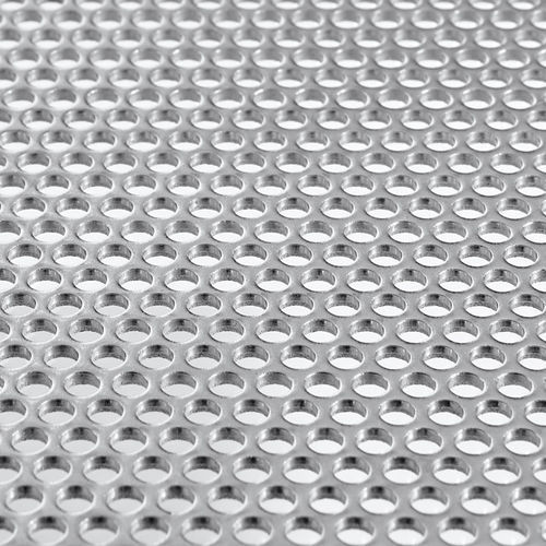 Metal screen plate - R series - RMIG - perforated / for the food industry