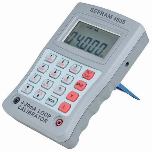 Loop calibrator - 4835 - SEFRAM INSTRUMENTS - voltage / process / digital