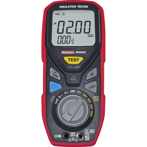 Voltage tester - MW9092 - SEFRAM INSTRUMENTS - insulation / continuity / AC