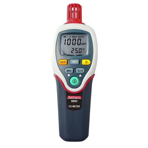 Digital gas meter - 9893 - SEFRAM INSTRUMENTS