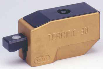 Mechanical clamping device - Terrific - KOPAL CAROSSINO - compact / vertical / aluminium