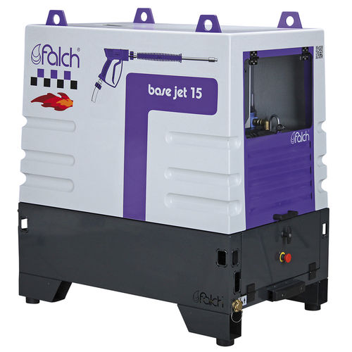 Cold water high-pressure cleaner - base jet 15 300-24-70-e - falch gmbh - hot water / electric / stationary
