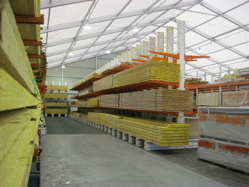 Modular warehouse - Neivalu - SPACIOTEMPO - temporary / disassemblable / storage