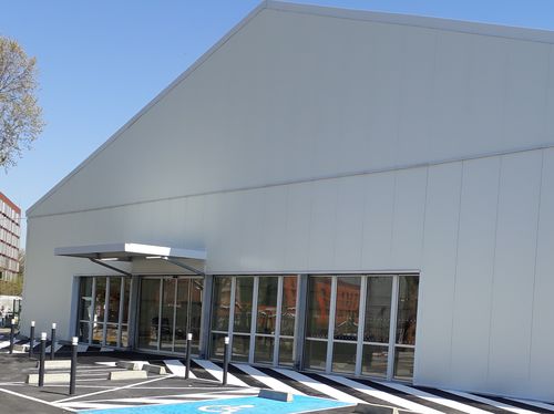 Modular building - Neivalu - SPACIOTEMPO - disassemblable / commercial / large