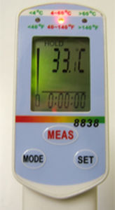 Infrared thermometer - EJB HACCP - BERCU - probe / with LCD display / IP65