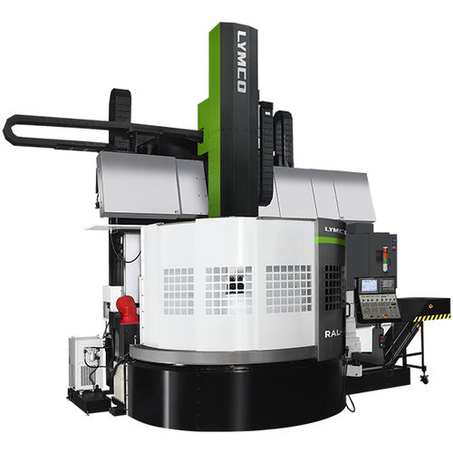 CNC turning center - RAL series - LYMCO, BY LYWENTECH CO., LTD. - vertical / 2-axis / for heavy-duty machining