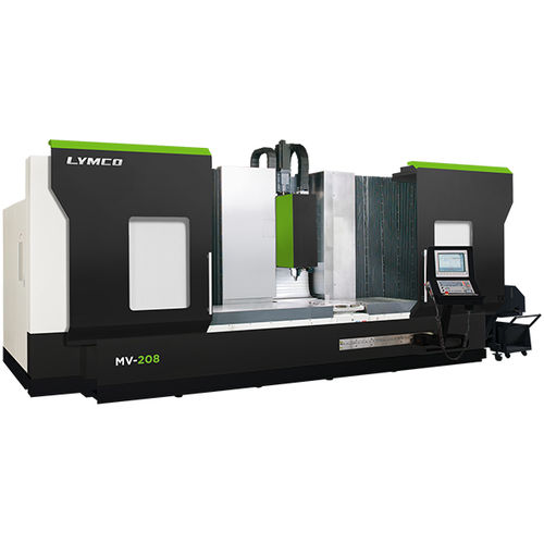 3-axis CNC machining center - MV series  - LYMCO, BY LYWENTECH CO., LTD. - vertical / traveling-column / with rotary table