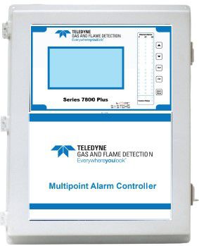 Multi-channel gas detection control unit - 7800 - Teledyne Gas And Flame Detection