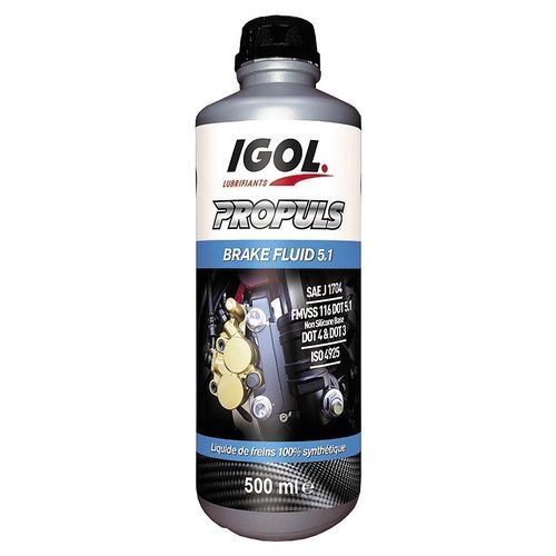 Synthetic brake fluid - 5.1 - IGOL - DOT 5.1 / for hydraulic brake