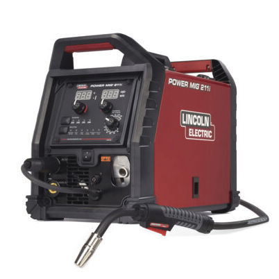 MIG-MAG welder - POWER MIG® 211i  - Lincoln Electric - single-phase / DC / portable