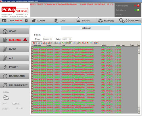 Configuration software - ARC Informatique - data archiving / security information and event management / alarm