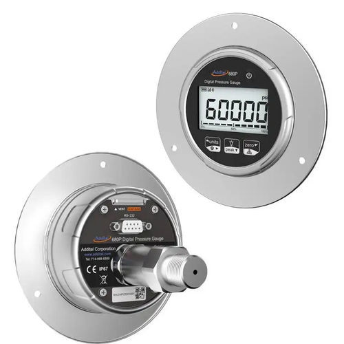 Digital pressure gauge - 680P - Additel Corporation - stainless steel / Bluetooth / IP67