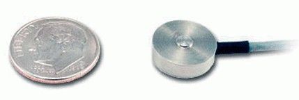 Compression load cell - SPIP L161 series - ANDILOG Technologies - button type / planar beam / strain gauge