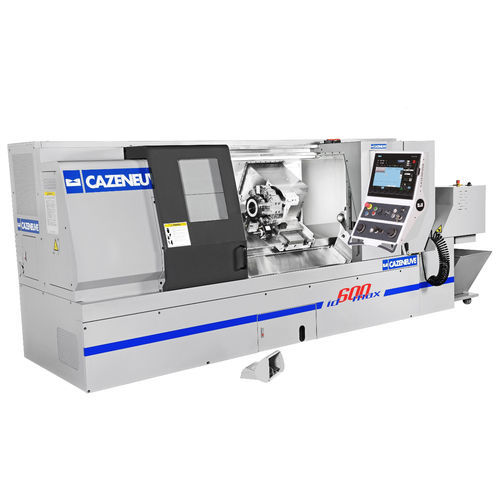 CNC lathe - ID-MAX 600 - CAZENEUVE - horizontal / 2-axis / inclined bed