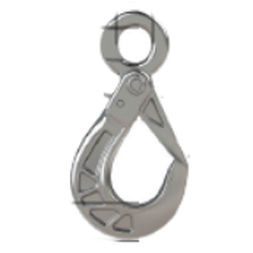 Lifting hook - QOSL series - Ketten Wälder GmbH cromox - with eye / self-locking