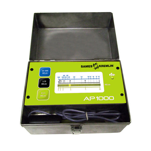 Resistivity measuring instrument - AP 1000 - SAMES KREMLIN - for paints and coatings