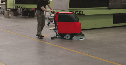 Walk-behind scrubber-dryer - WET 450 - 500 - 600 - biemmedue spa - battery-powered