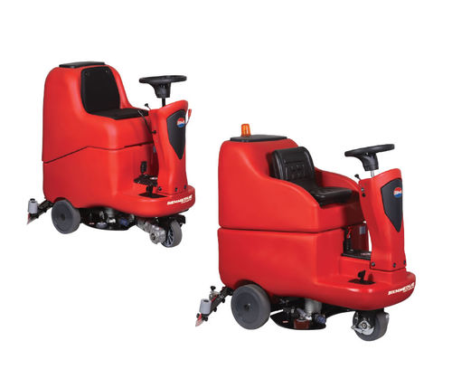 Ride-on scrubber-dryer - WET 550 BA - WET 850 BA - biemmedue spa - battery-powered