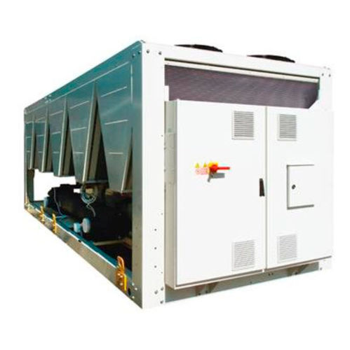 Liquid cooler-heater - EQPH 128 / 830 - WESPER - industrial / air-cooled / screw