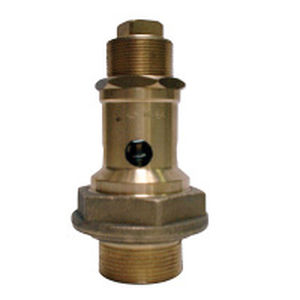 Compressed air safety valve - SR2 series - TECOFI - for water / threaded